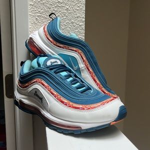 Nike Air Max 97 Blue Swoosh Chain Pack Size 10.5